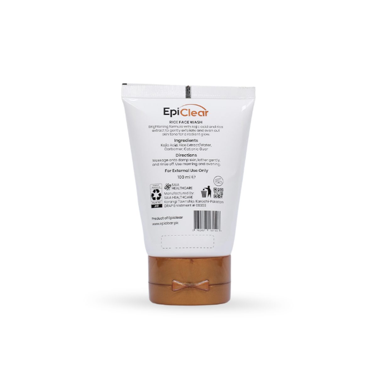 Rice Face Wash with Kojic Acid + Rice (100 ml) - Image 2