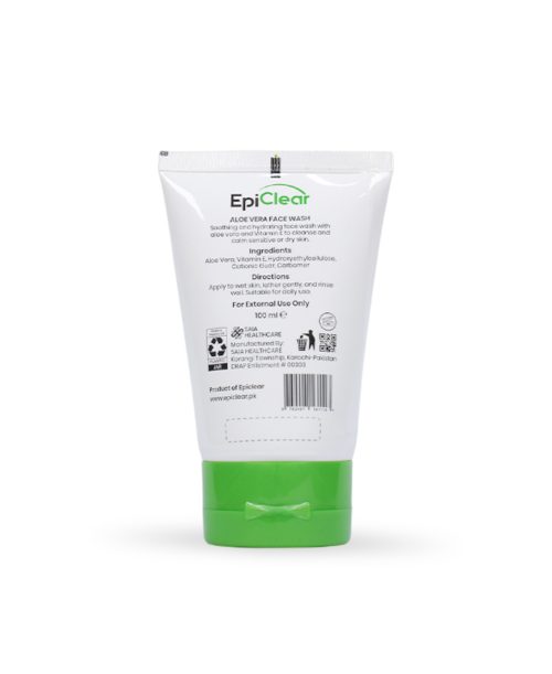 Alternative view of Aloe Vera Face Wash with Aloe + Vit E (100 ml)