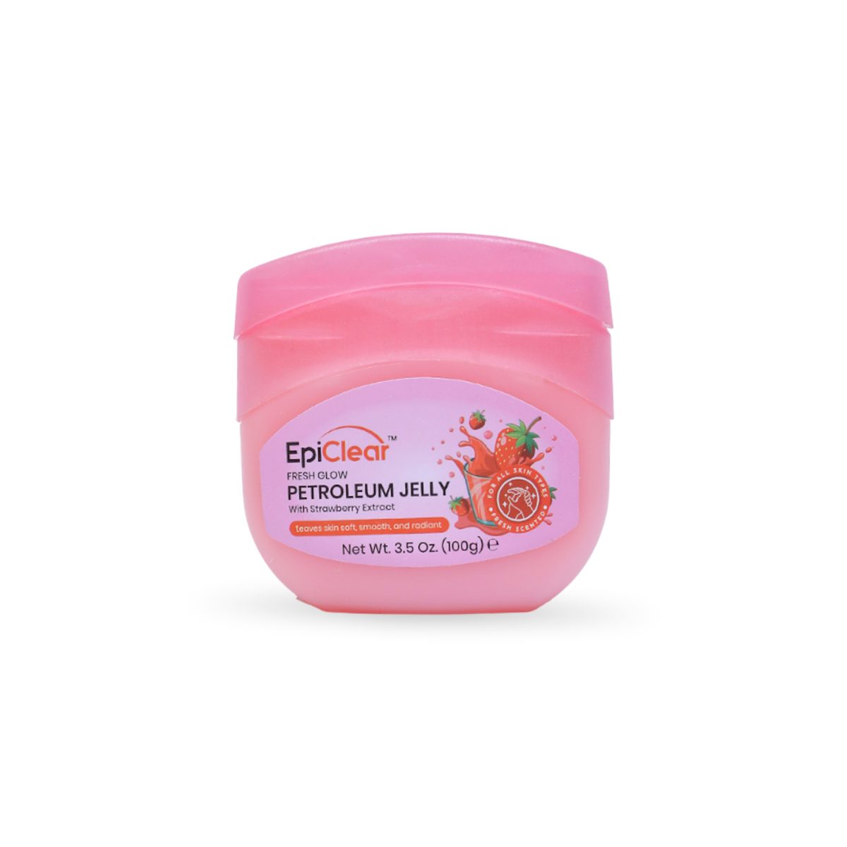 FRESH GLOW  PETROLEUM JELLY with Strawberry Extract
