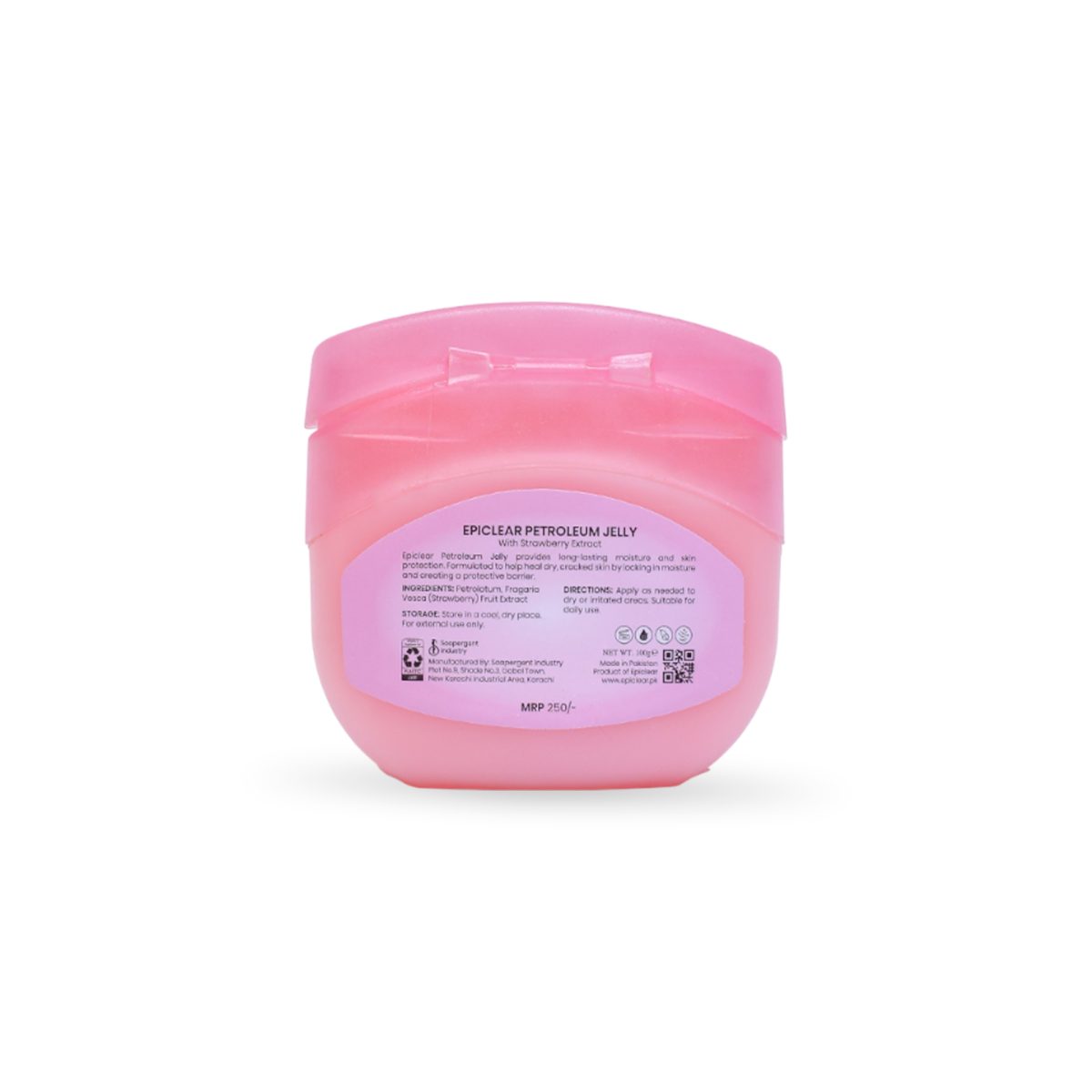 FRESH GLOW  PETROLEUM JELLY with Strawberry Extract - Image 2
