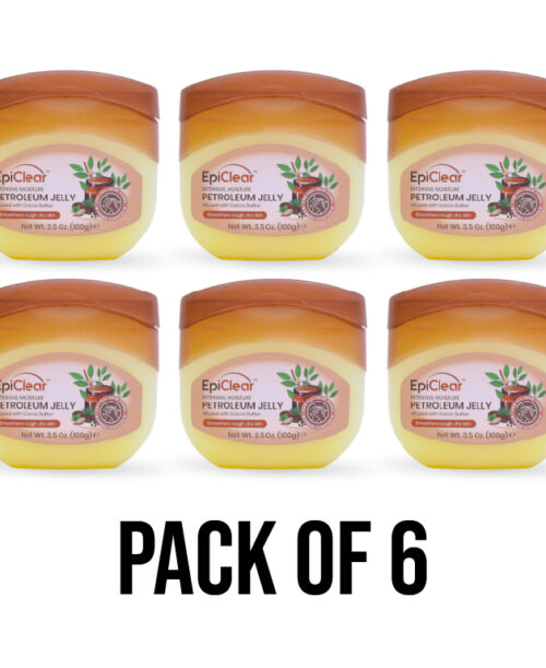 INTENSIVE MOISTURE PETROLEUM JELLY INFUSED WITH COCOA BUTTER 100g (PACK OF 6)