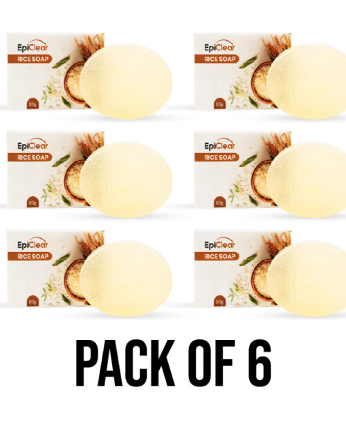 Rice Soap (Pack of 6)