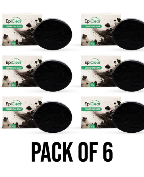 Charcoal Soap (Pack of 6)